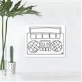 Picture of Portable Radio _GroupedProduct_Rectangle_Landscape_Canvas_