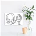 Picture of Microphone _GroupedProduct_Rectangle_Landscape_Canvas_