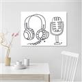 Picture of Microphone _GroupedProduct_Rectangle_Landscape_Canvas_