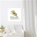 Picture of Pot On The Books I _GroupedProduct_Square_Canvas_