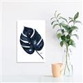 Picture of Blue Tropical Leaf I _GroupedProduct_Rectangle_Portrait_Canvas_