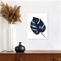 Picture of Blue Tropical Leaf I _GroupedProduct_Rectangle_Portrait_Canvas_