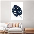 Picture of Blue Tropical Leaf I _GroupedProduct_Rectangle_Portrait_Canvas_