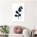 Picture of Blue Leaves V _GroupedProduct_Rectangle_Portrait_Canvas_