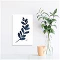 Picture of Blue Leaves VI _GroupedProduct_Rectangle_Portrait_Canvas_