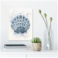 Picture of Blue Seashell _GroupedProduct_Rectangle_Portrait_Canvas_