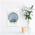 Picture of Blue Seashell _GroupedProduct_Rectangle_Portrait_Canvas_