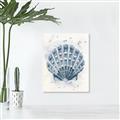 Picture of Blue Seashell _GroupedProduct_Rectangle_Portrait_Canvas_