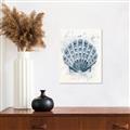 Picture of Blue Seashell _GroupedProduct_Rectangle_Portrait_Canvas_