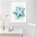 Picture of Teal Starfish _GroupedProduct_Rectangle_Portrait_Canvas_