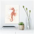 Picture of Coral Seahorse _GroupedProduct_Rectangle_Portrait_Canvas_