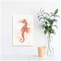 Picture of Coral Seahorse _GroupedProduct_Rectangle_Portrait_Canvas_
