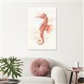Picture of Coral Seahorse _GroupedProduct_Rectangle_Portrait_Canvas_
