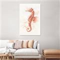 Picture of Coral Seahorse _GroupedProduct_Rectangle_Portrait_Canvas_