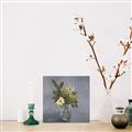 Picture of Drinking Glass With Flower _GroupedProduct_Square_Canvas_