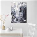 Picture of Abstract With Silver Foil _GroupedProduct_Rectangle_Portrait_Canvas_