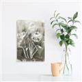 Picture of Brown & White Flower I  _GroupedProduct_Rectangle_Portrait_Canvas_