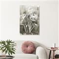 Picture of Brown & White Flower I  _GroupedProduct_Rectangle_Portrait_Canvas_