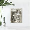 Picture of Brown & White Flower II _GroupedProduct_Rectangle_Portrait_Canvas_