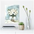 Picture of Flower In Glass Jar _GroupedProduct_Rectangle_Portrait_Canvas_