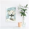 Picture of Flower In Glass Jar _GroupedProduct_Rectangle_Portrait_Canvas_