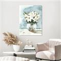 Picture of Flower In Glass Jar _GroupedProduct_Rectangle_Portrait_Canvas_