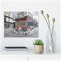 Picture of Centre Ville Café II _GroupedProduct_Rectangle_Landscape_Canvas_