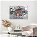 Picture of Centre Ville Café II _GroupedProduct_Rectangle_Landscape_Canvas_