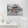 Picture of Centre Ville Café II _GroupedProduct_Rectangle_Landscape_Canvas_
