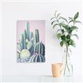Picture of Pink Cactus _GroupedProduct_Rectangle_Portrait_Canvas_