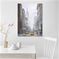 Picture of Yellow Taxi In New York _GroupedProduct_Rectangle_Portrait_Canvas_