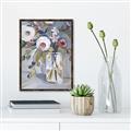 Picture of Bottle Neck Vase _GroupedProduct_Rectangle_Portrait_Canvas_Framed_