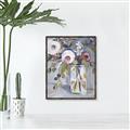 Picture of Bottle Neck Vase _GroupedProduct_Rectangle_Portrait_Canvas_Framed_