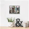 Picture of Door Arched Flower _GroupedProduct_Rectangle_Landscape_Canvas_Framed_