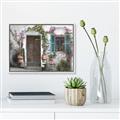 Picture of Door Arched Flower _GroupedProduct_Rectangle_Landscape_Canvas_Framed_