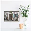 Picture of Door Arched Flower _GroupedProduct_Rectangle_Landscape_Canvas_Framed_