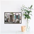 Picture of Door Arched Flower _GroupedProduct_Rectangle_Landscape_Canvas_Framed_