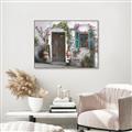 Picture of Door Arched Flower _GroupedProduct_Rectangle_Landscape_Canvas_Framed_