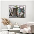 Picture of Door Arched Flower _GroupedProduct_Rectangle_Landscape_Canvas_Framed_