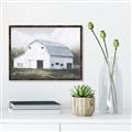 Picture of Barn Field  _GroupedProduct_Rectangle_Landscape_Canvas_Framed_