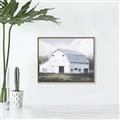 Picture of Barn Field  _GroupedProduct_Rectangle_Landscape_Canvas_Framed_