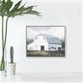 Picture of Barn Field  _GroupedProduct_Rectangle_Landscape_Canvas_Framed_