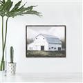 Picture of Barn Field  _GroupedProduct_Rectangle_Landscape_Canvas_Framed_