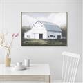 Picture of Barn Field  _GroupedProduct_Rectangle_Landscape_Canvas_Framed_