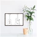 Picture of Guitar _GroupedProduct_Rectangle_Landscape_Canvas_Framed_