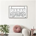 Picture of Portable Radio _GroupedProduct_Rectangle_Landscape_Canvas_Framed_