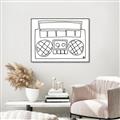 Picture of Portable Radio _GroupedProduct_Rectangle_Landscape_Canvas_Framed_