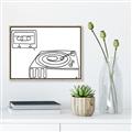 Picture of Turntable _GroupedProduct_Rectangle_Landscape_Canvas_Framed_