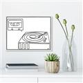 Picture of Turntable _GroupedProduct_Rectangle_Landscape_Canvas_Framed_