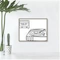 Picture of Turntable _GroupedProduct_Rectangle_Landscape_Canvas_Framed_